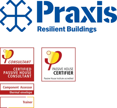 Logo Praxis Resilient Buildings